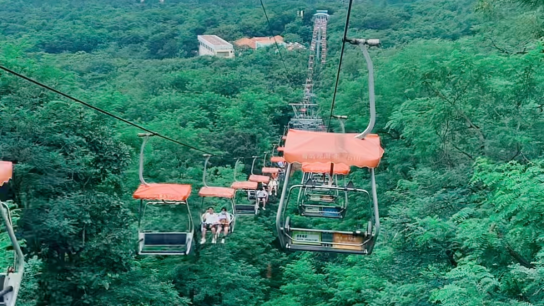 太平山索道之旅. 一场关于山和海的浪漫旅行