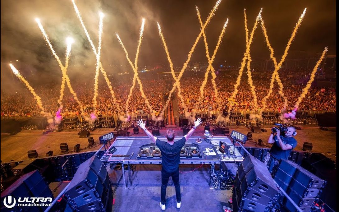 官方版 david guetta miami ultra music festival 2019