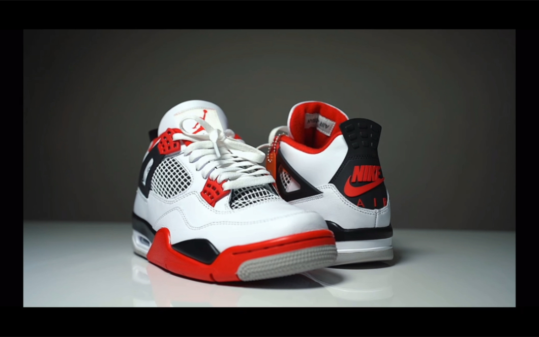 早上我原价买到啦!Fire Red Jordan 4代 淘宝天猫店卖出了8000多双,nike分分钟就卖出1千万的货……哔哩哔哩bilibili