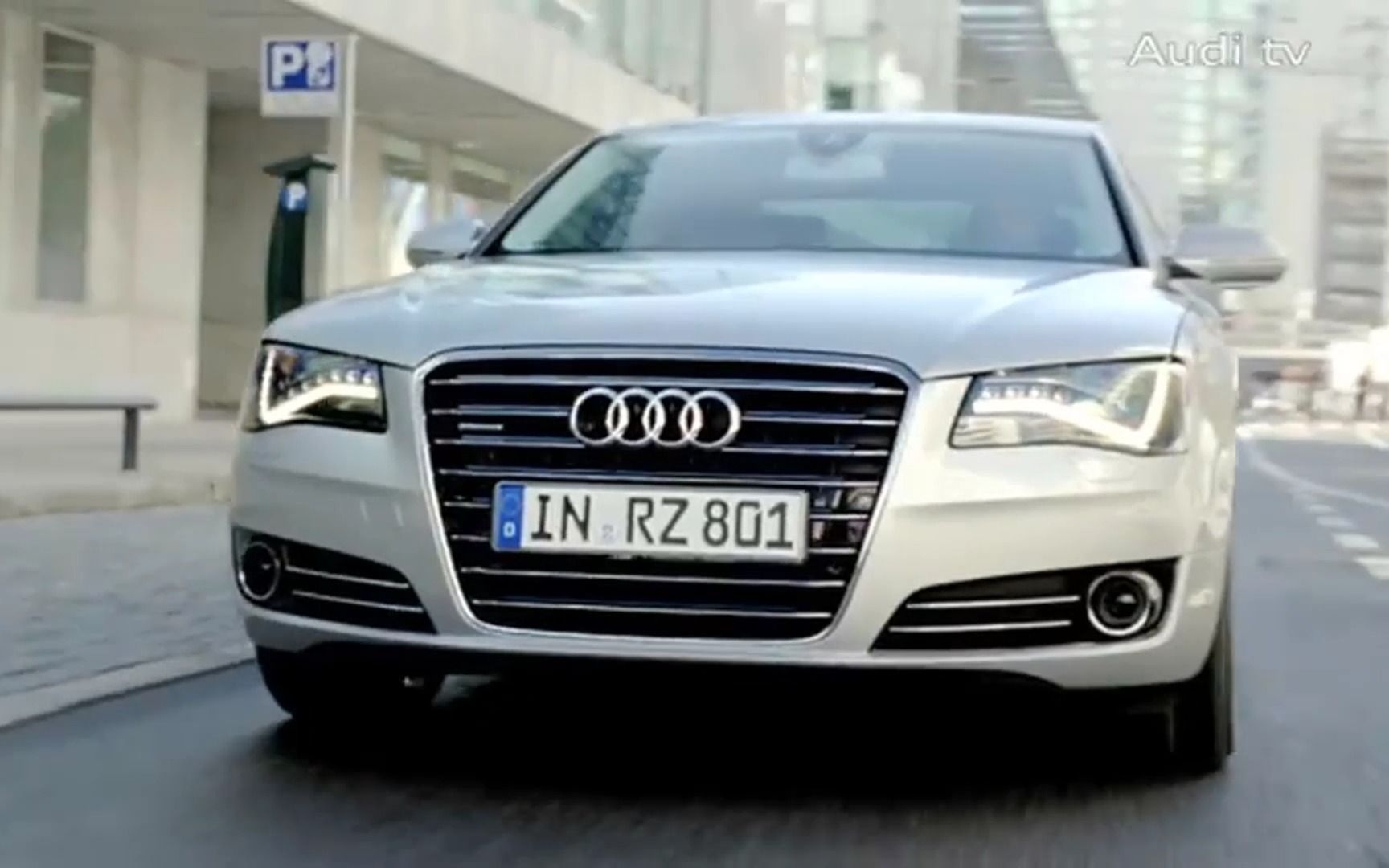 【汽车广告】奥迪a8(d4)官方宣传片 audi a8 pure artistics