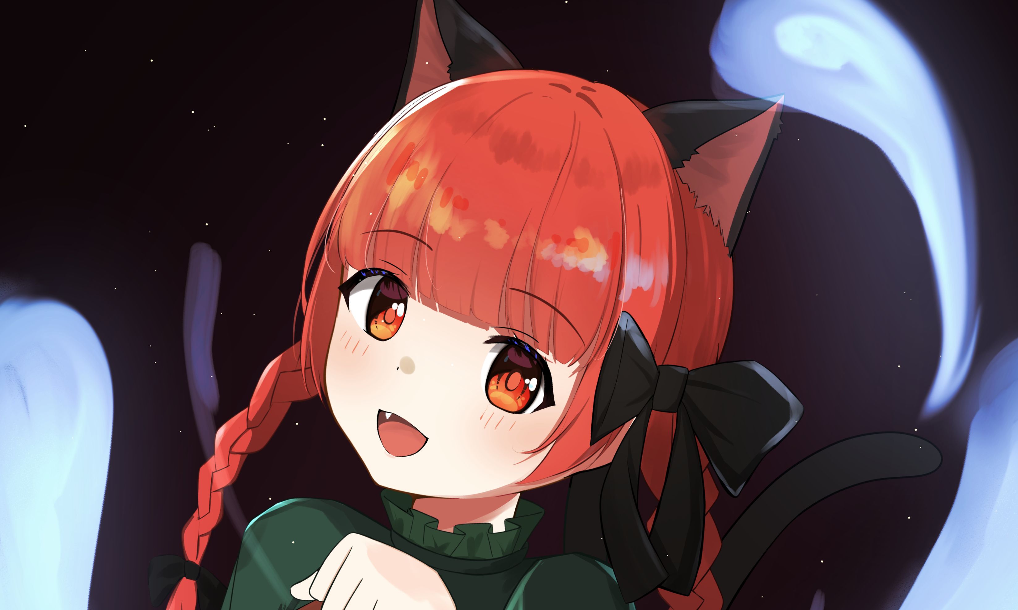 【绘画过程/摸鱼】火焰猫燐