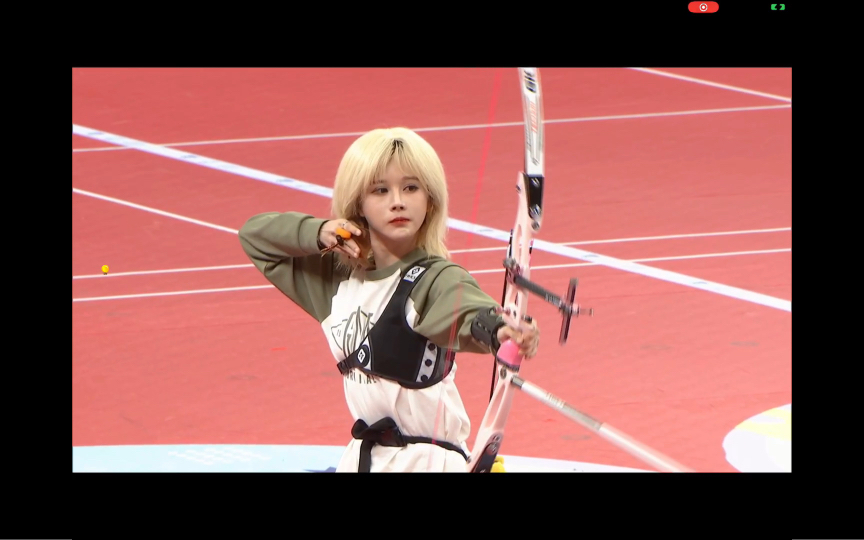 射箭|段艺璇29环冠军【第四届snh48偶像运动会】