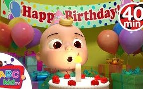 [图]【英文儿歌13首】生日快乐歌Happy Birthday Song _ +More