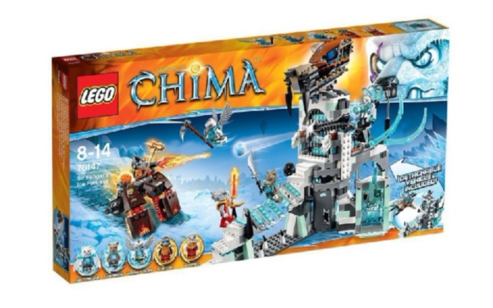 [图]【乐高气功传奇】剑虎大帅的寒冰碉堡 LEGO CHIMA 70147 Sir Fangar's Ice Fortress