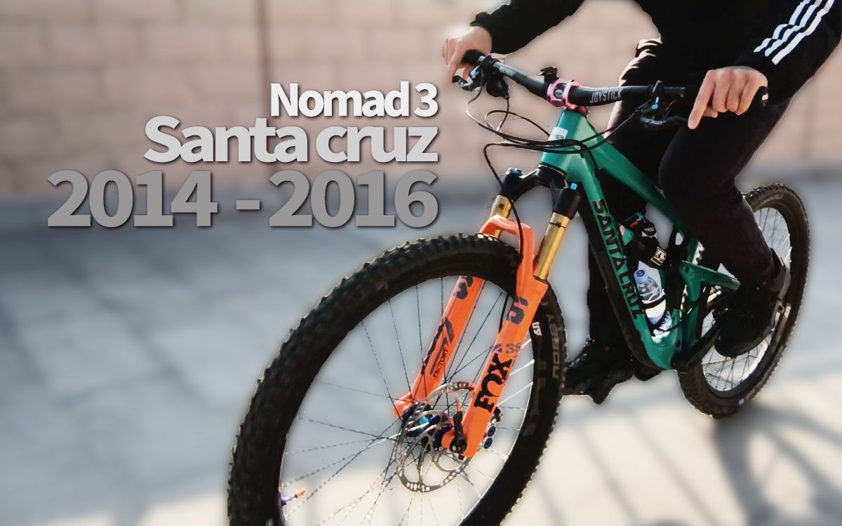 [图]这是我学生时代最想拥有的一台车：一代经典！Santacruz Nomad 3.0CC （青橙配色）