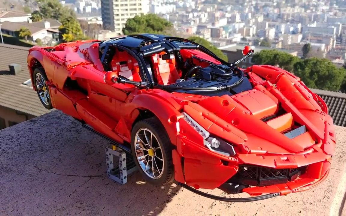 法拉利 拉法 优化版 lego乐高 technic科技/机械 moc