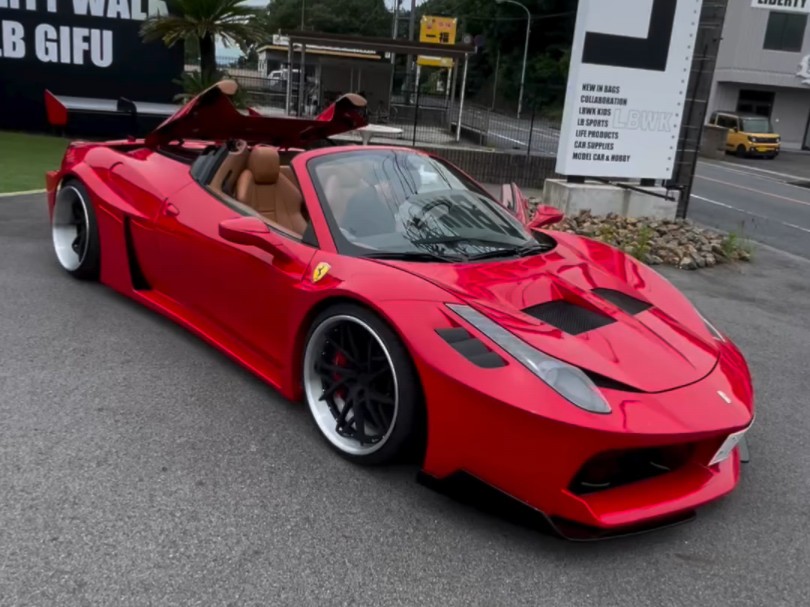 法拉利458gt敞篷版