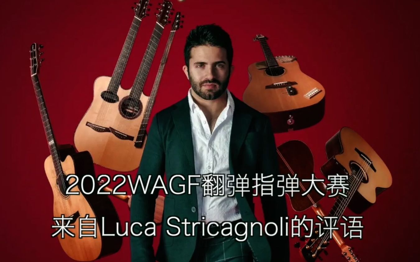 2022WAGF翻弹指弹大赛 来自Luca Stricagnoli的评语哔哩哔哩bilibili