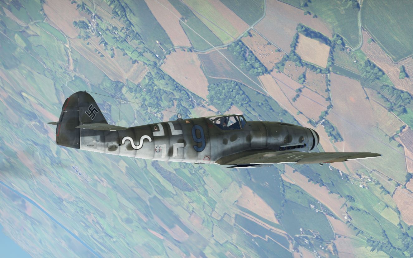 战争雷霆兔子出品no89bf109k4空历击杀集锦