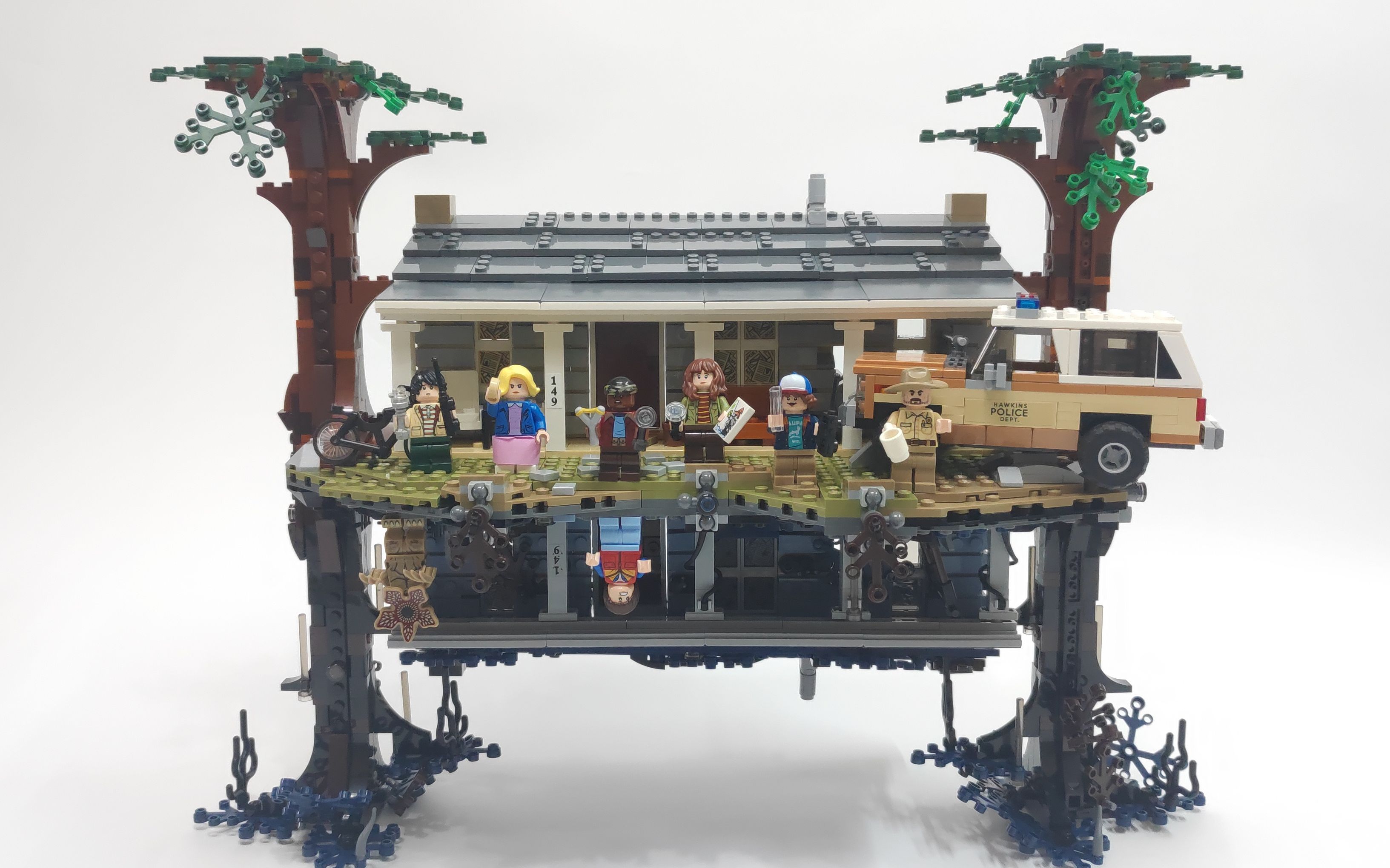 活动作品当红美剧怪奇物语之乐高75810颠倒世界评测