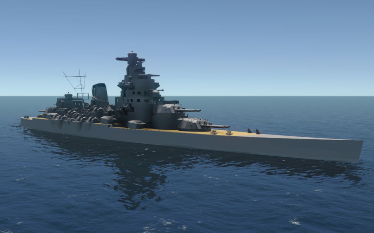 【navalart】随便捏了个37节战巡