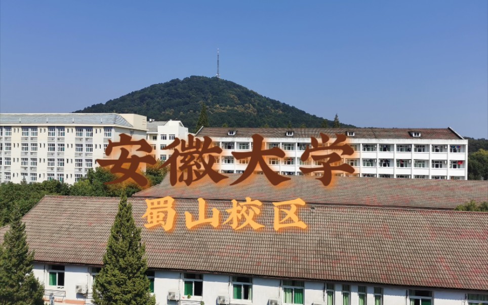 安徽大学蜀山校区/沉浸式/大一生活_哔哩哔哩_bilibili