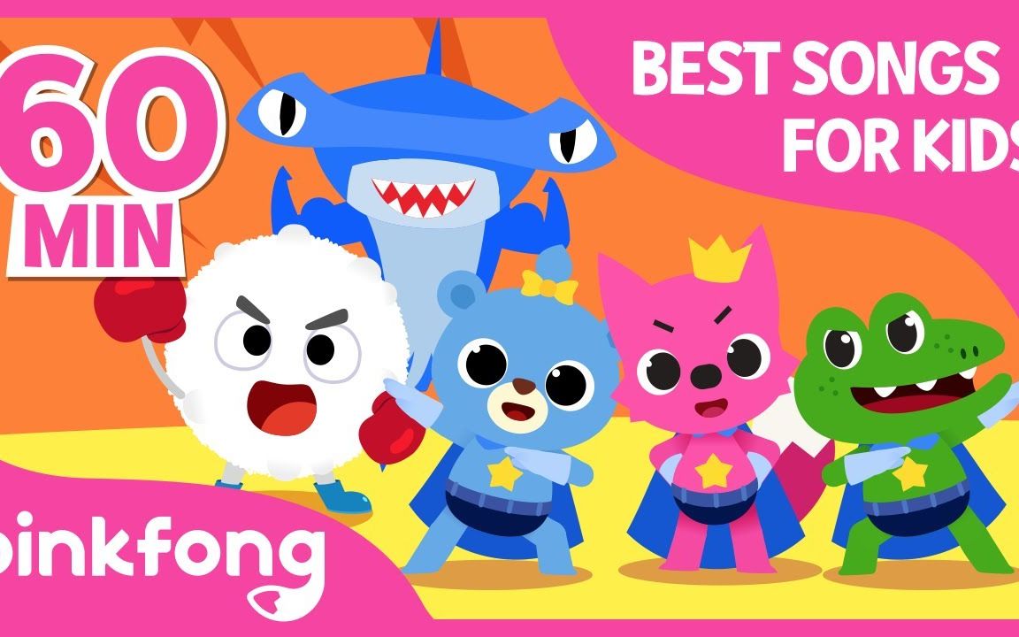 [图]精选最佳儿童歌曲 Pinkfong 儿童歌曲 [幼儿英语]