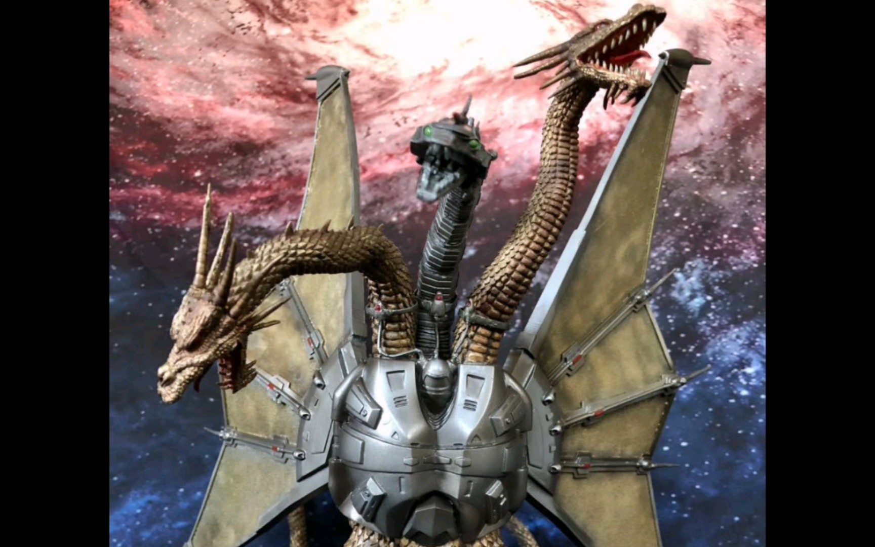 随手发~volks机械基多拉gk涂装完成品,日本网友出品,视图赏析!