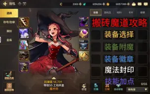 Download Video: 搬砖魔道攻略装备选择、附魔选择、技能加点