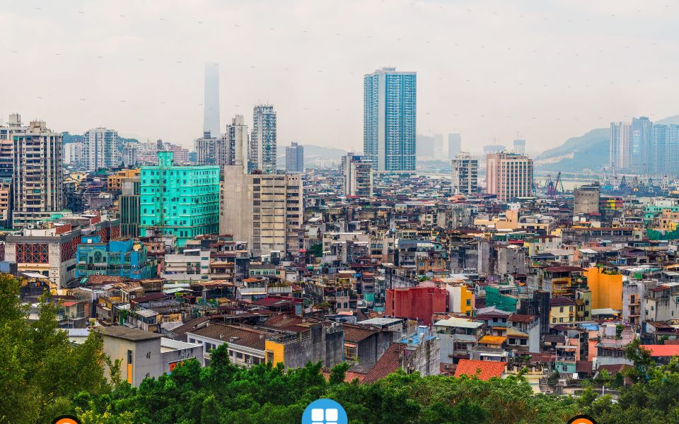 千亿像素的澳门,竟看到了一大片贫民窟!