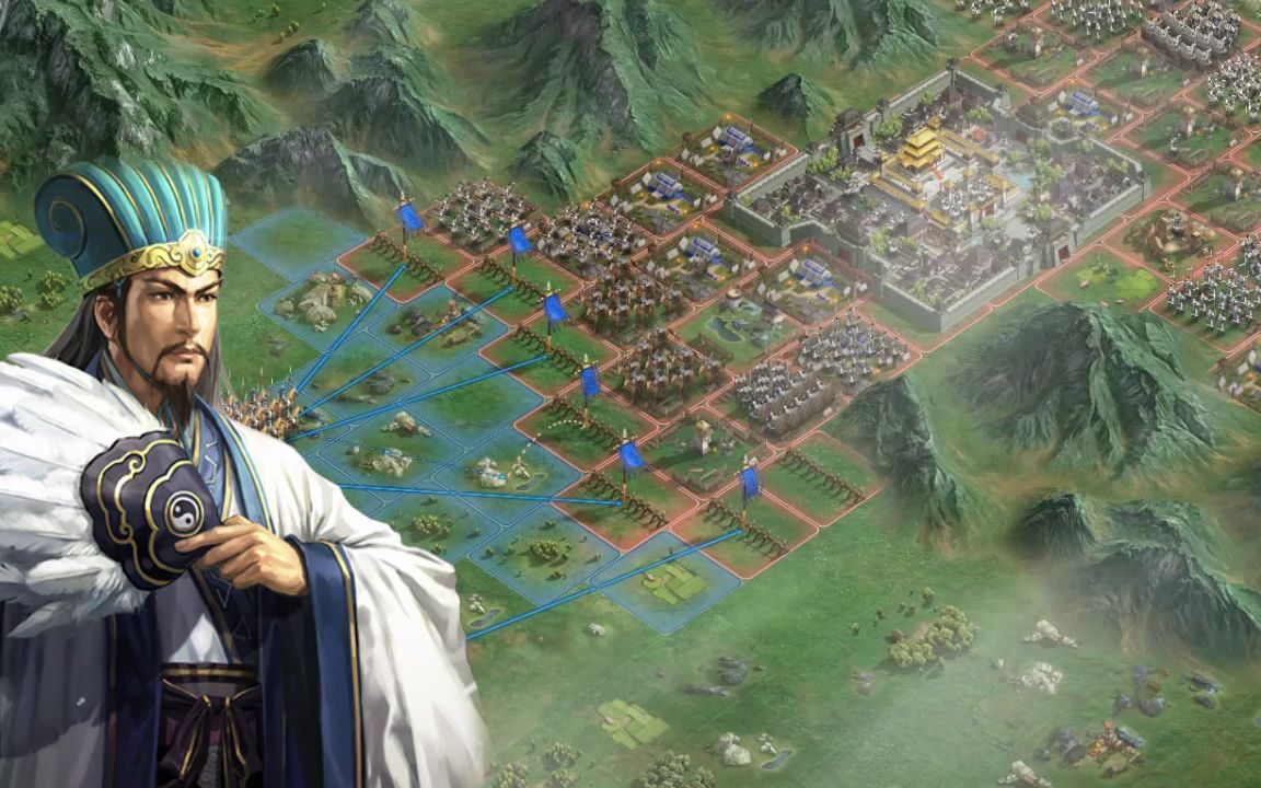 游戏里游历三国版图的山河城池225万格真实大地图我爱了