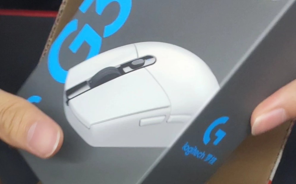 京东g304白色全新罗技(g)g304 lightspeed无线鼠标 游戏鼠标 轻质便携