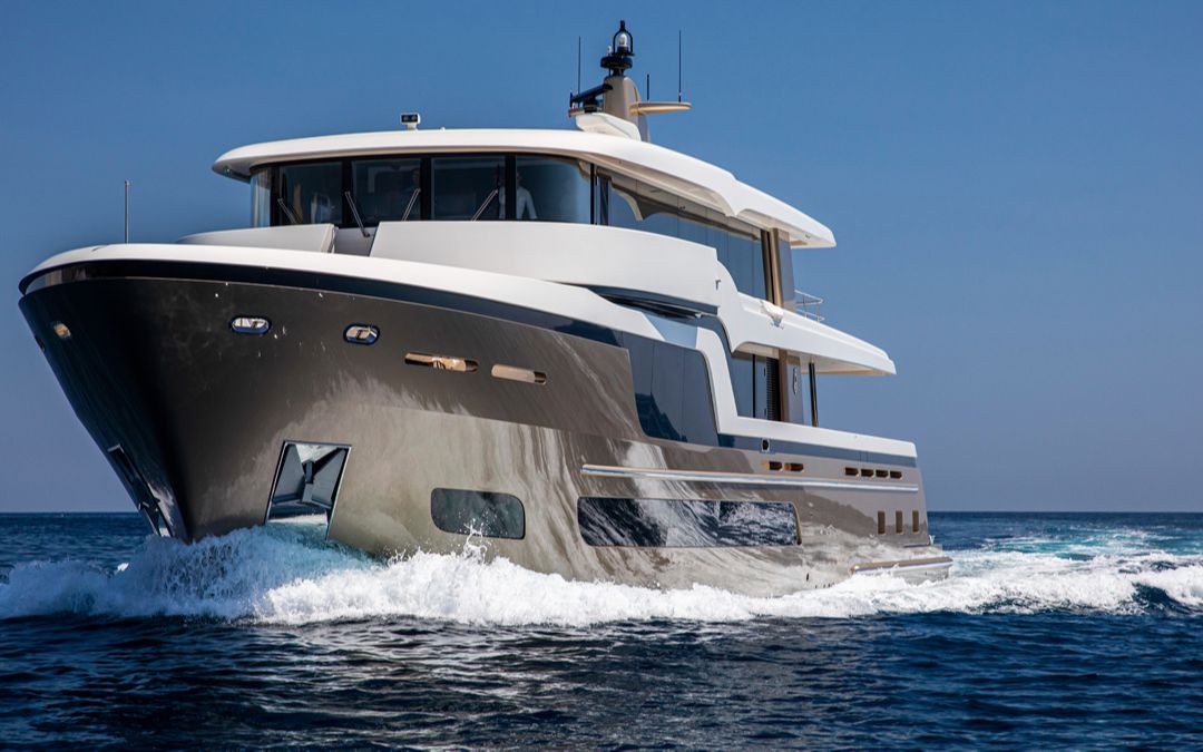 34m Van Der Valk custom yacht  Lady Lene哔哩哔哩bilibili