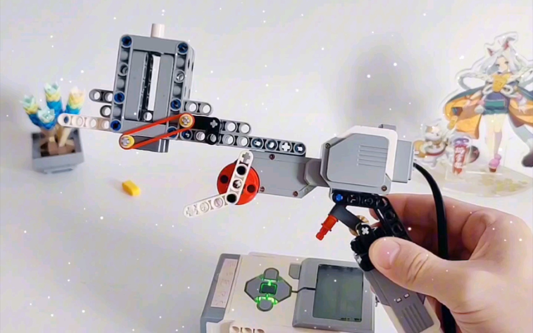 乐高ev3射击的枪,是新的也是旧的