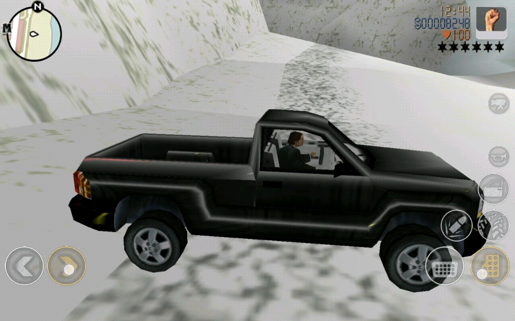 gta3冬霜十周年纪念版移动版进出口车库任务(波特兰港口)bobcat