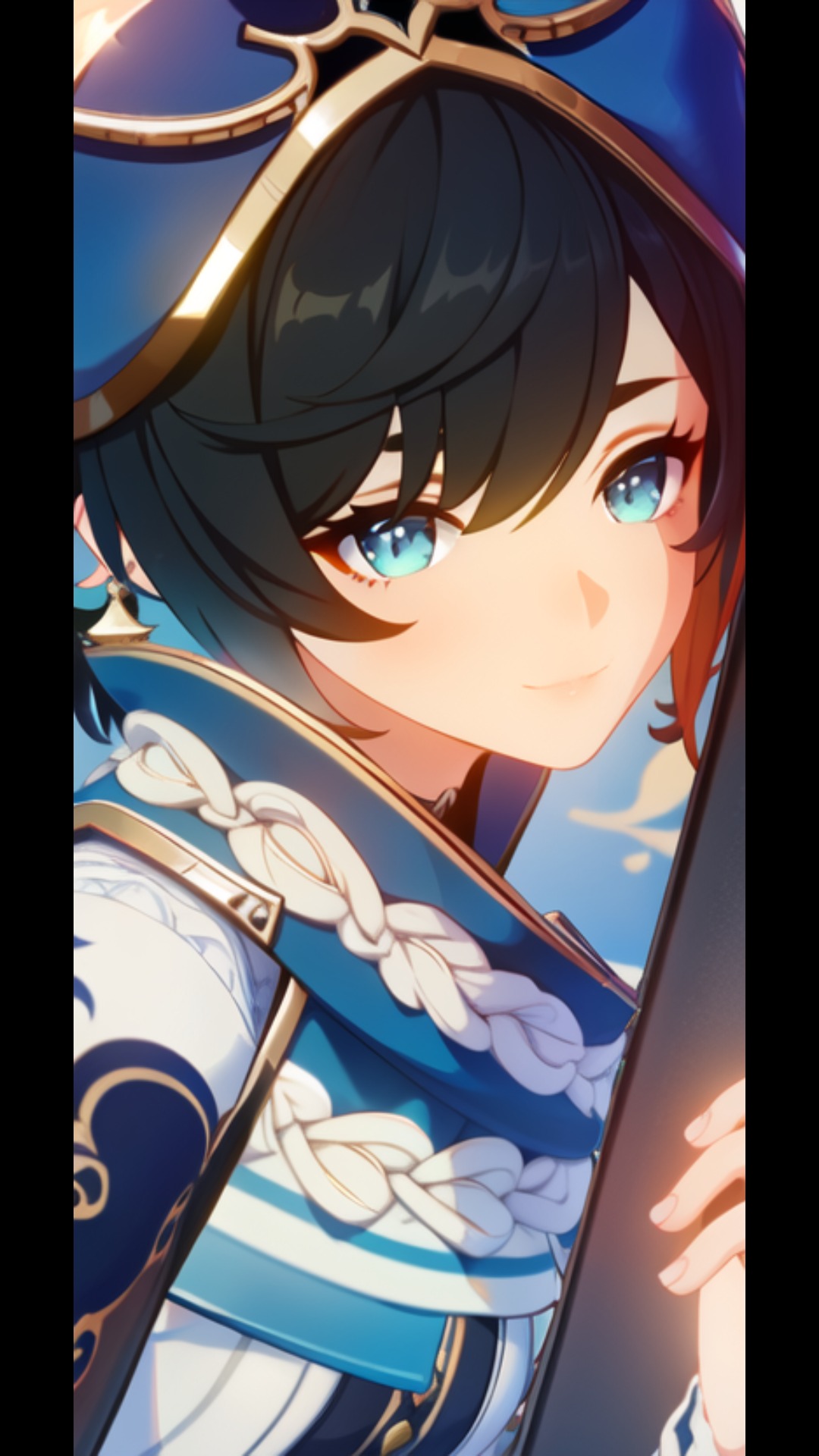 白衣拂雪染霜华的专属原神风格形象来啦