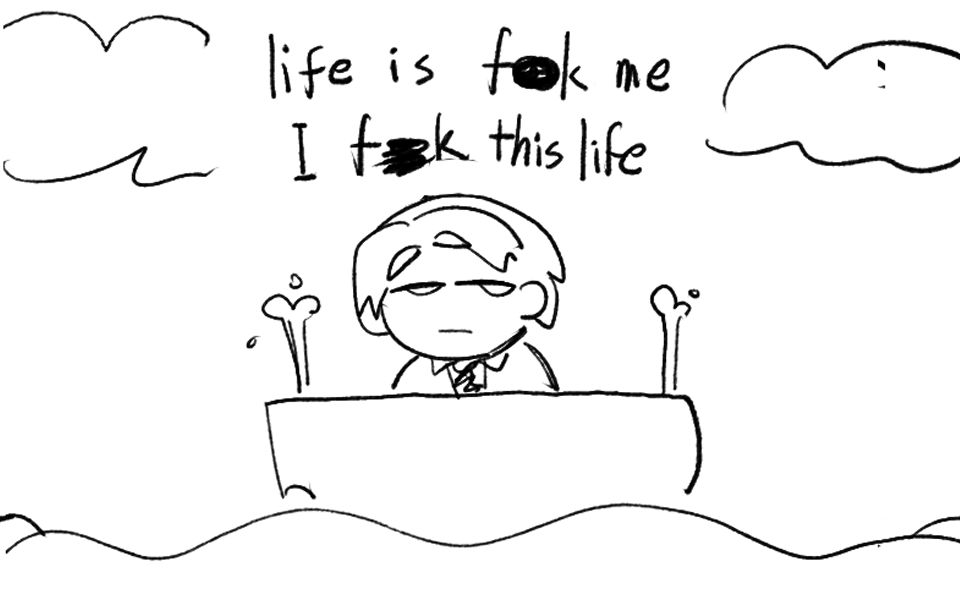 【废墟图书馆/原创手书】shipwreck