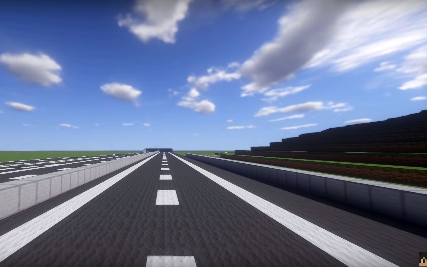 【1080p60帧延时摄影】在我的世界里建造一个城市 5:高速路_哔哩哔哩