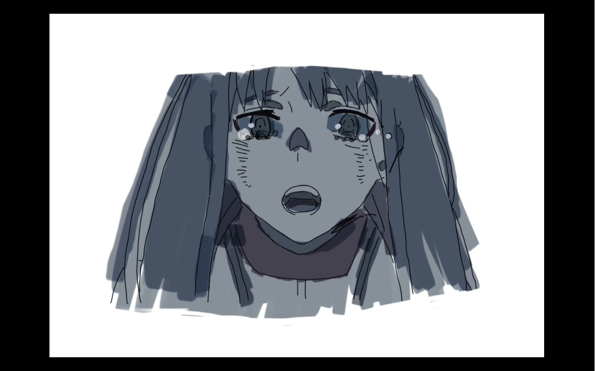 我最喜欢画哭泣的02