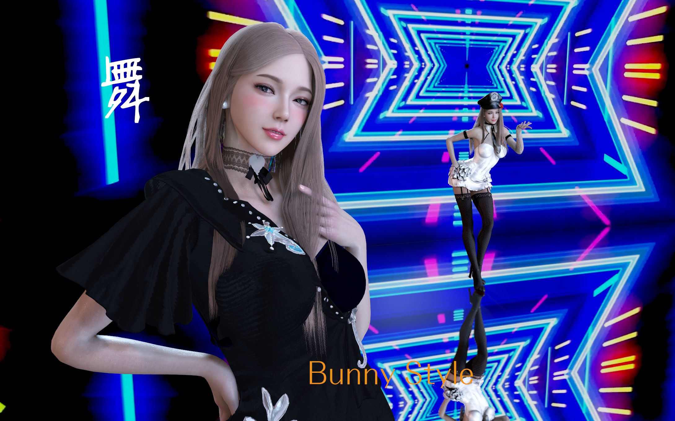 [图]【MMD】舞蹈《Bunny Style》VAM热舞 3D动画虚拟模仿  T-ARA - 曲