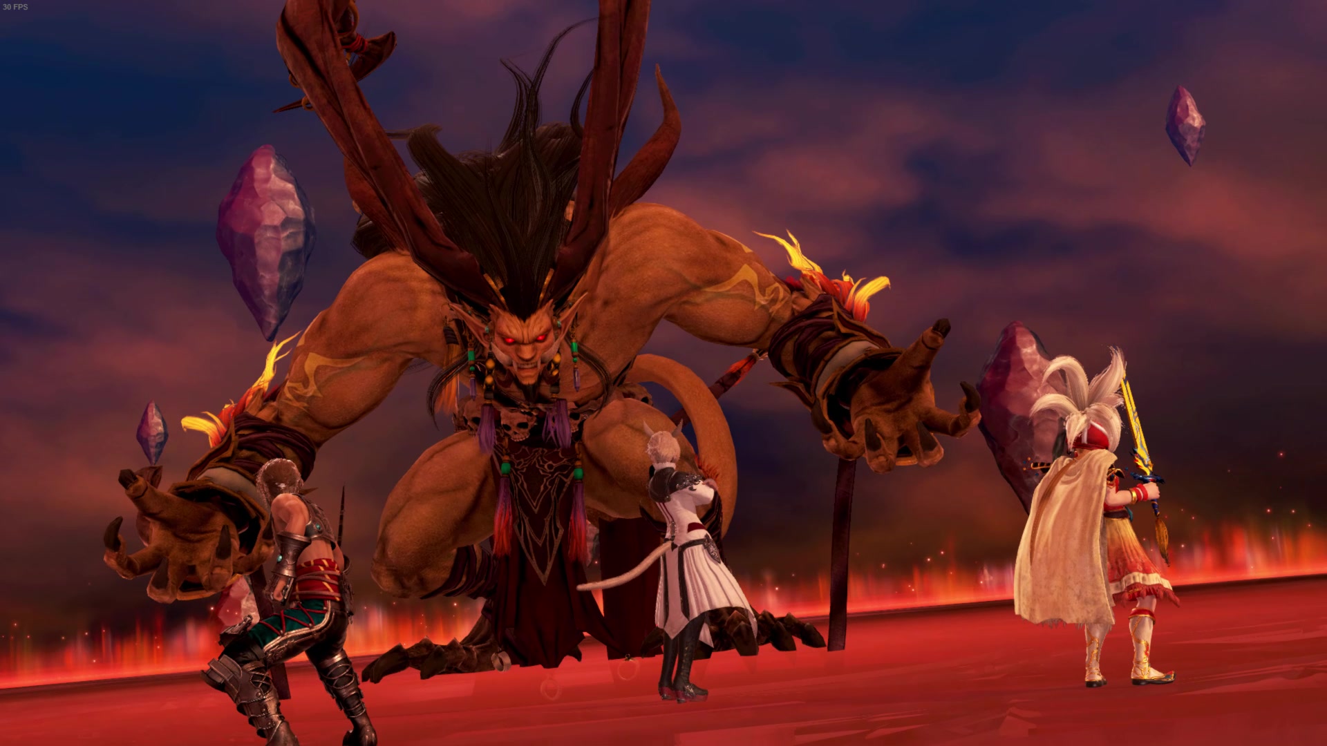 最终幻想 nt 召唤兽战 火神伊芙利特