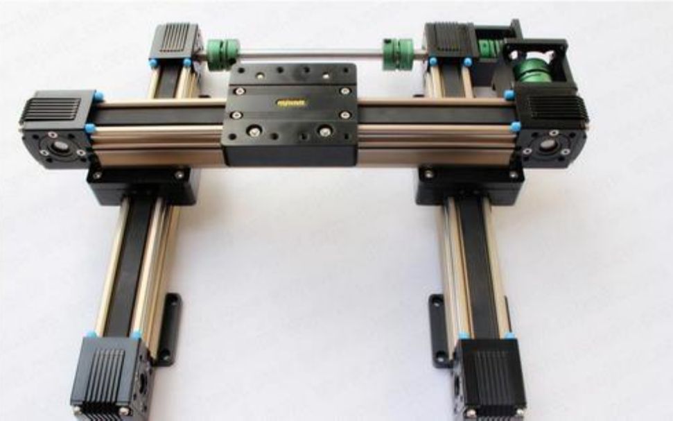 步进电机和同步带组合的机构,原来能这么用!