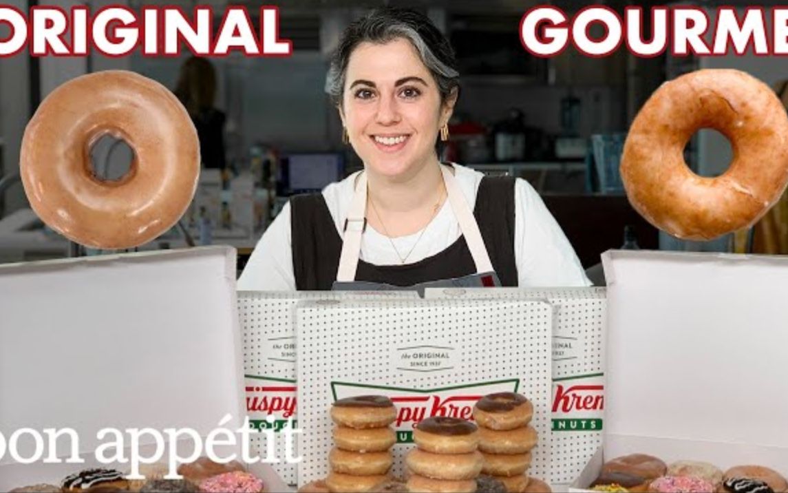 [图]厨艺大师复刻美国老牌Krispy Kreme甜甜圈【Bon Appétit】