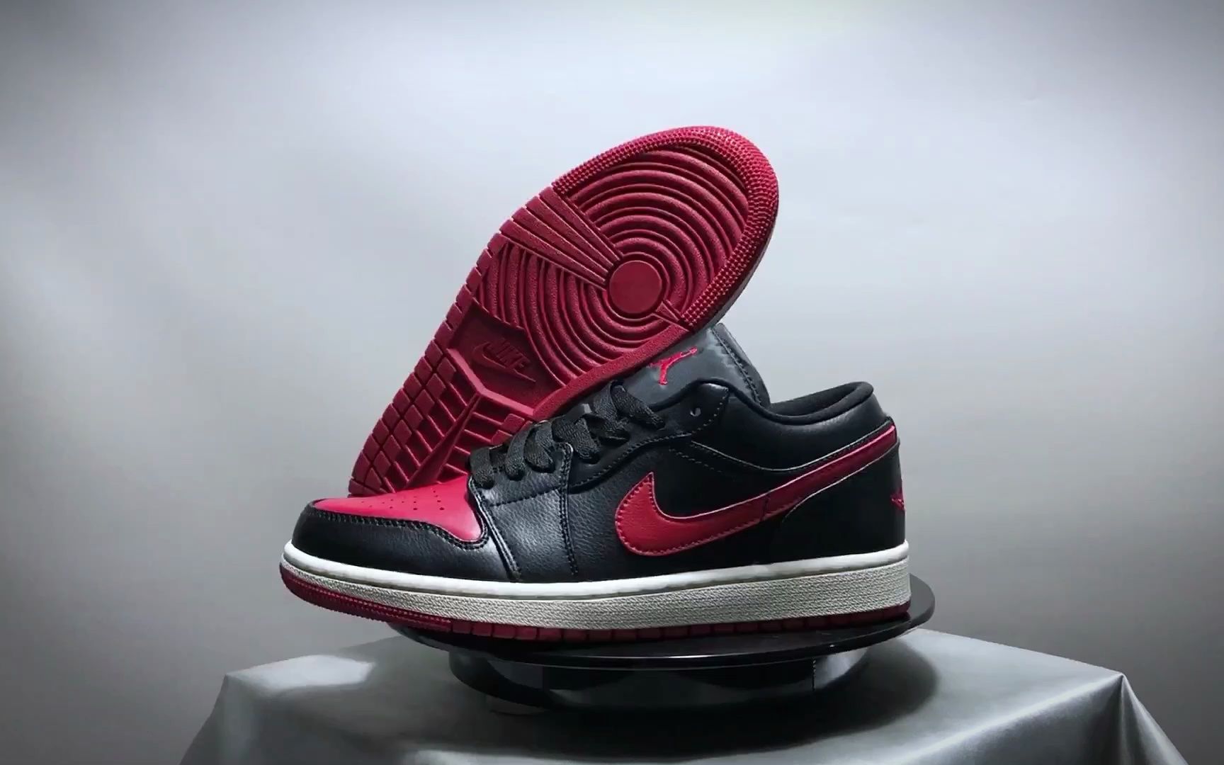 nike air jordan 1 low 黑红脚趾篮球鞋低帮休闲复古经典运动鞋跑步鞋