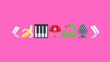 《🍌🎹⛑️🐍🎙️》