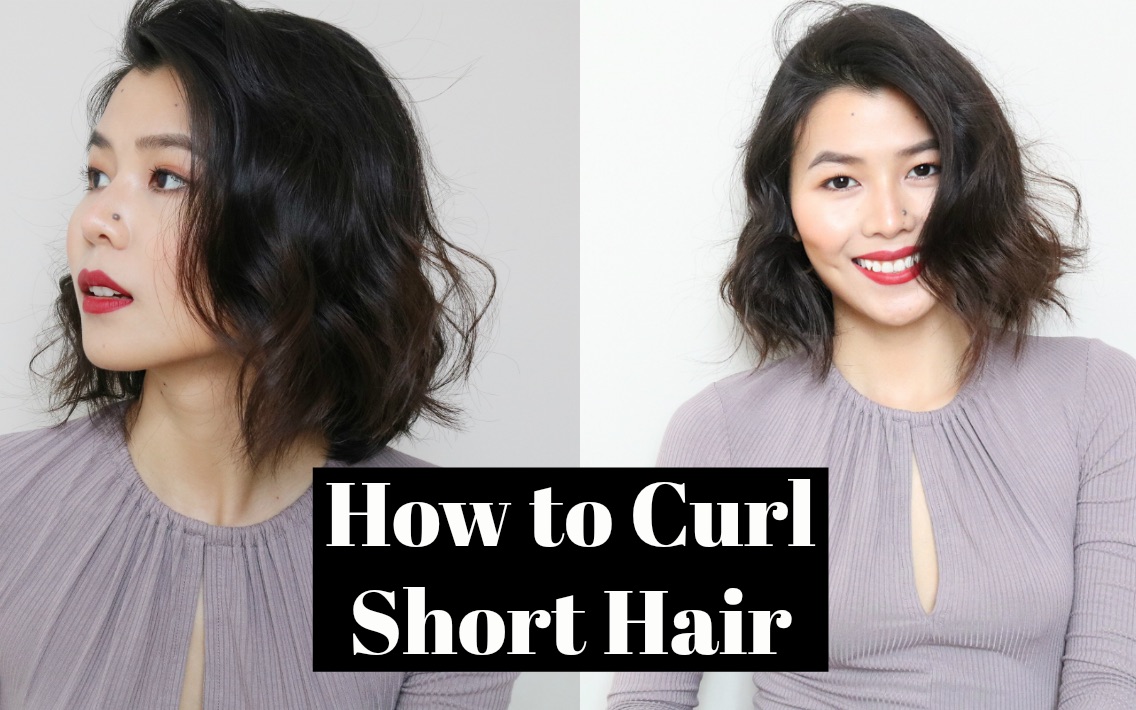 短发也一样卷出万种风情如何用直板夹卷头发