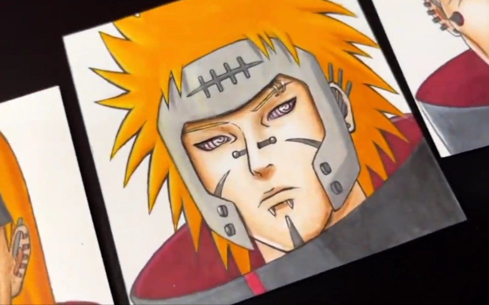 佩恩画风的历代火影