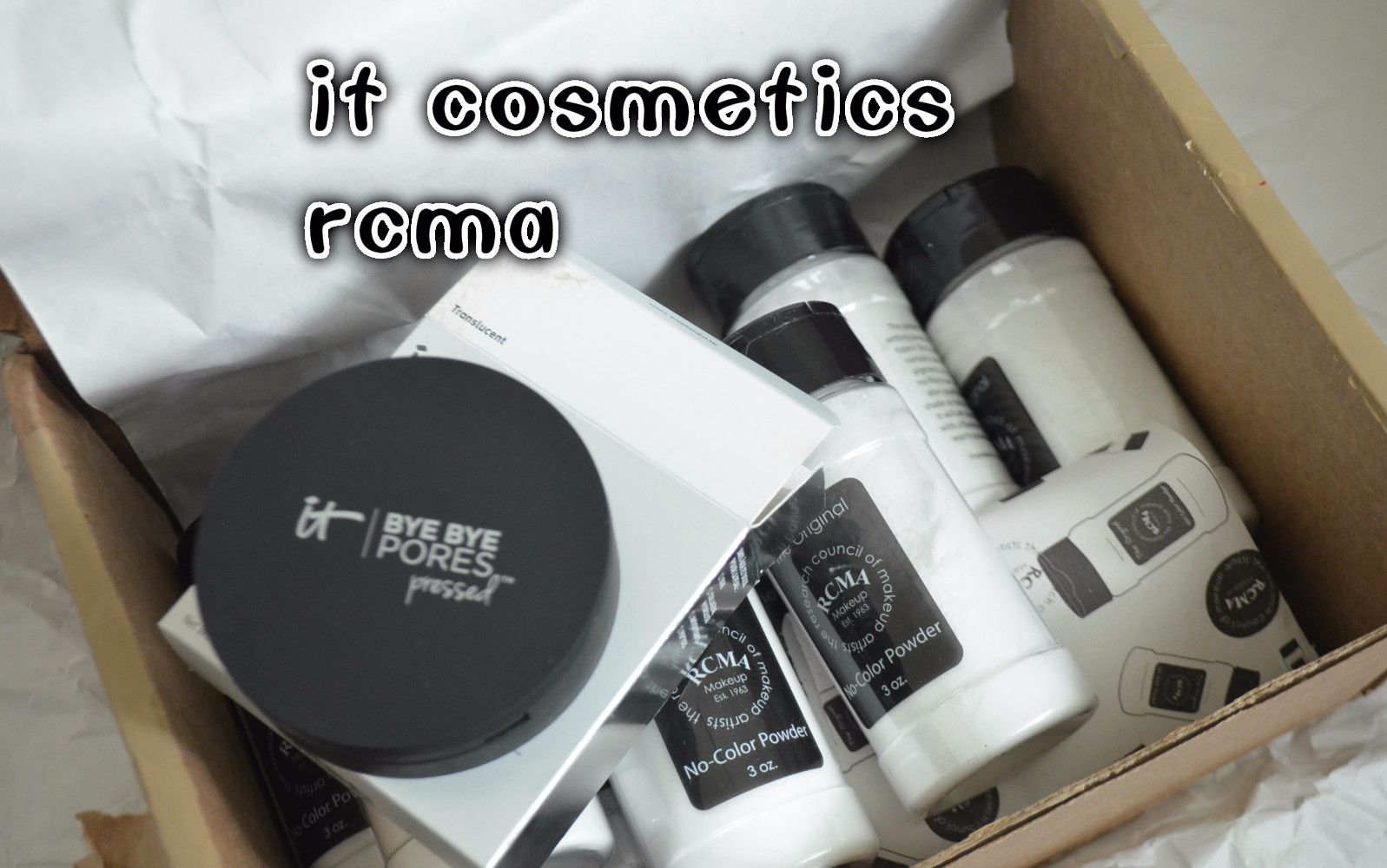 it cosmetics/RCMA——M酱海淘开箱No.52哔哩哔哩bilibili