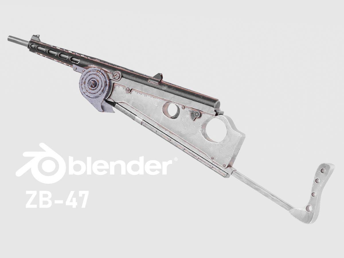 【Blender】ZB-47