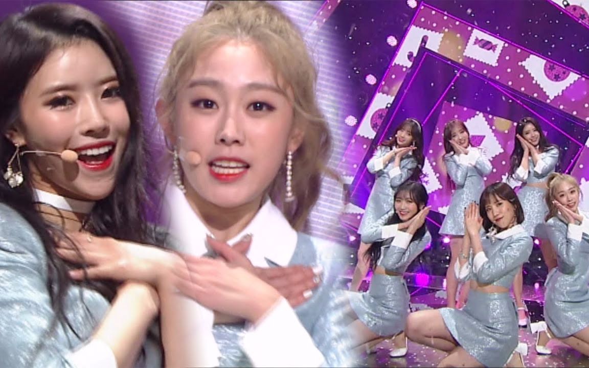 【lovelyz】17/12/03 sbs人气歌谣《twinkle》现场