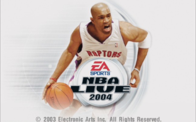 PS2《NBA实况2004(英文版)》火箭VS太阳