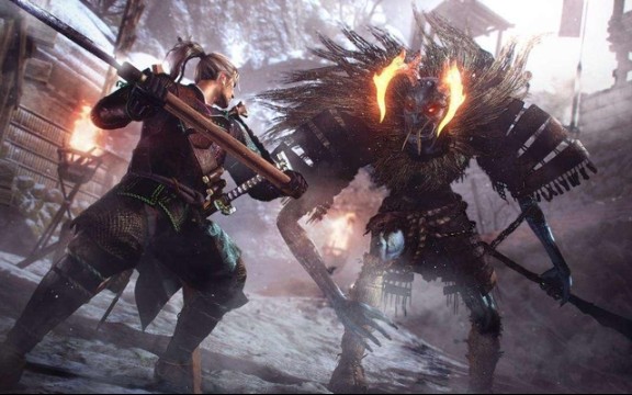 仁王2大太刀猪扭以及一些民工连三种妖鬼猿王大锤生剥夜叉