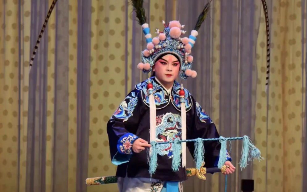 马中臣 天津小学 《巡营》杨宗保 高校京剧联盟