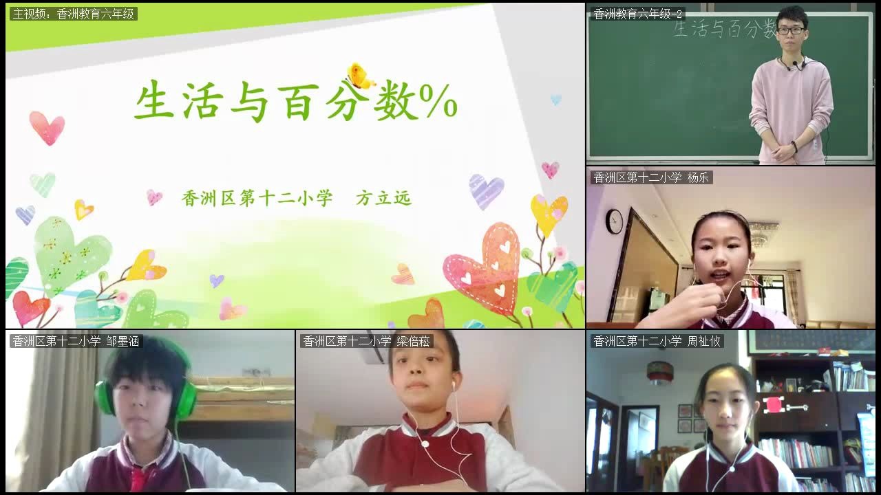 3.19人教版小学六年级 数学:综合与实践:生活与百分数哔哩哔哩bilibili