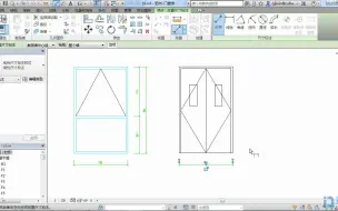 revit入门教学视频教程：创建门窗图例