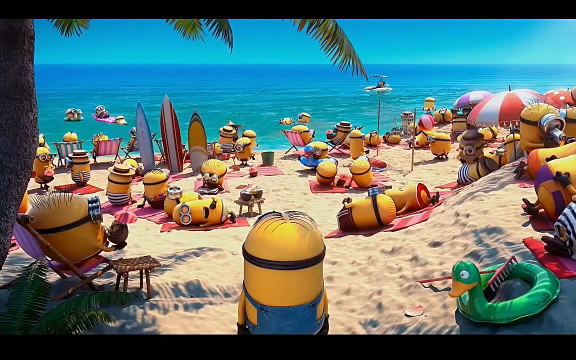 《小黄人》海边派对_哔哩哔哩_bilibili