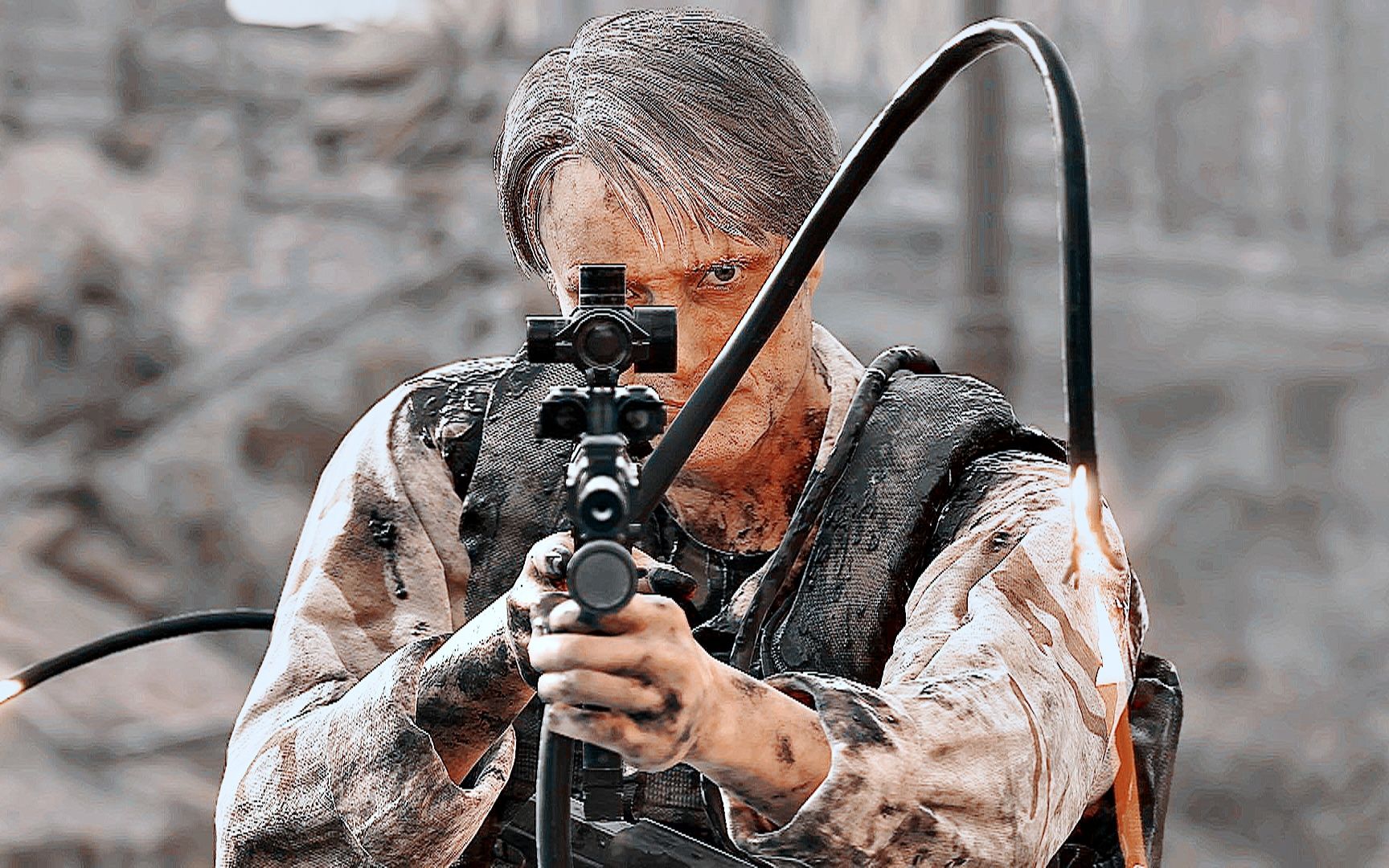 【Mads Mikkelsen】北欧男神麦子叔 62秒帅到腿软_哔哩哔哩_bilibili