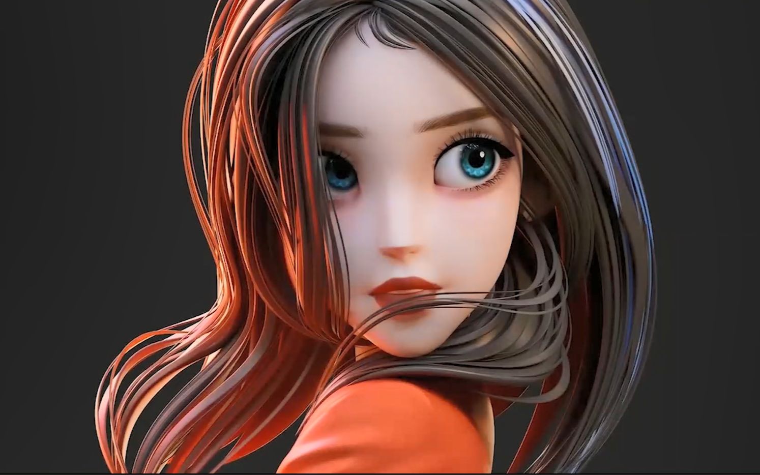 用饭圈文化来评论一下这个卡通版的iu李知恩建模_哔哩哔哩_bilibili