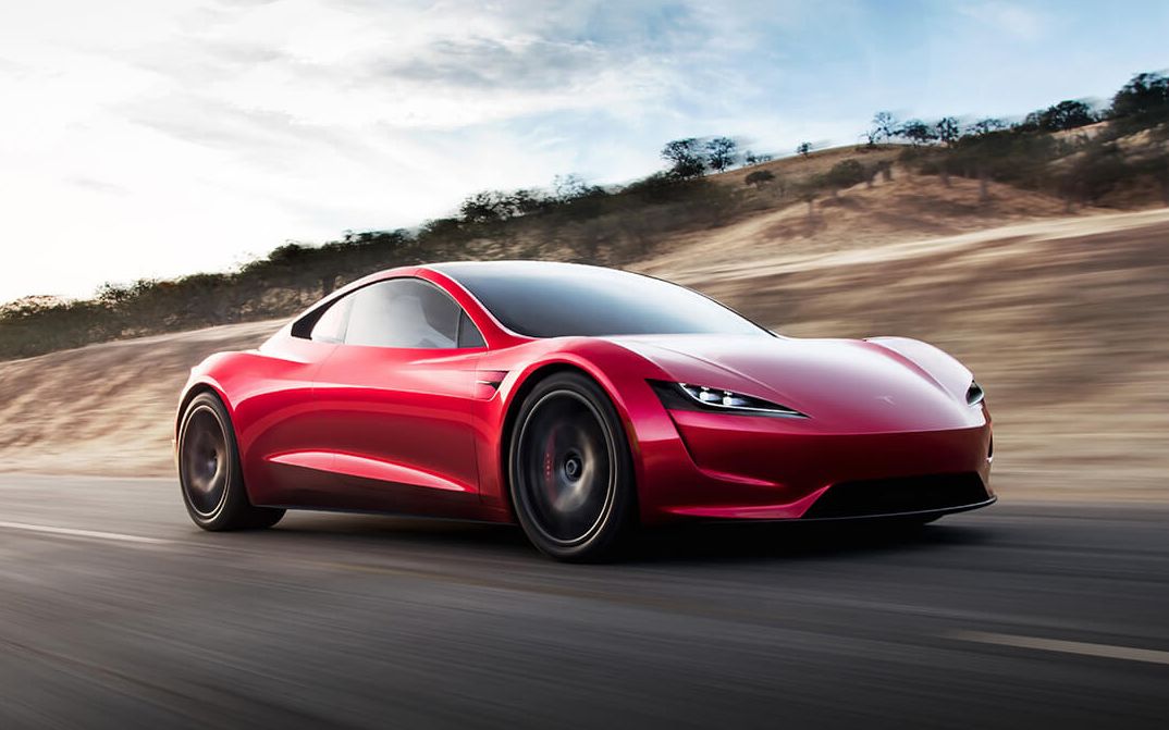 Tesla Roadster 特斯拉超级电动跑车哔哩哔哩bilibili