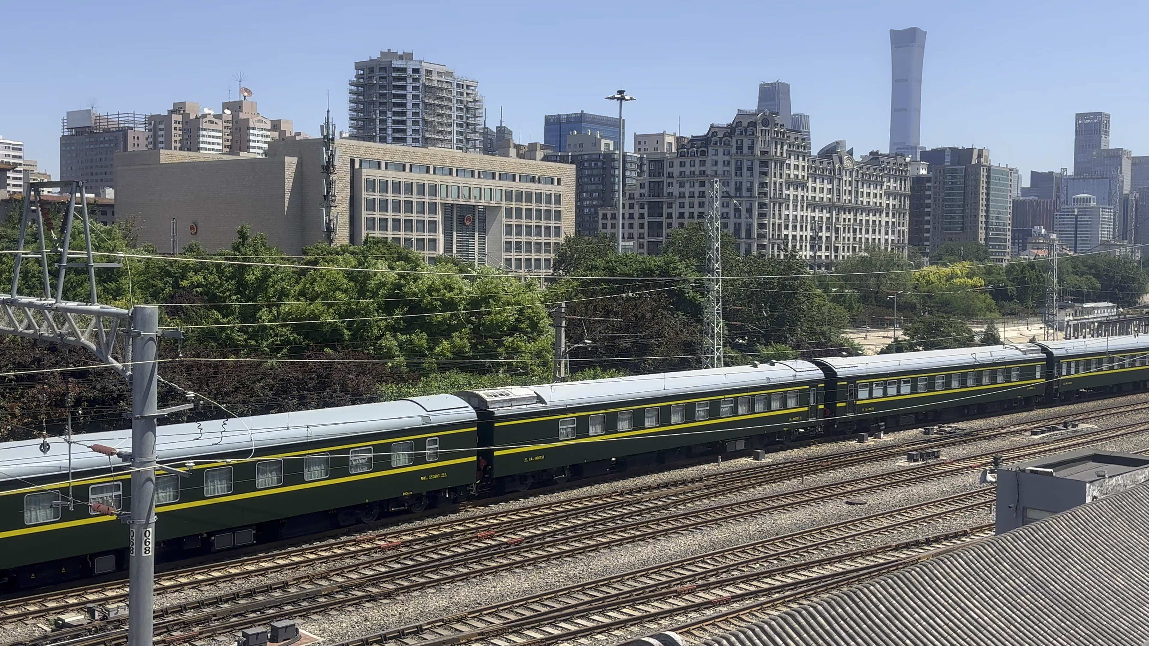 6.1全列甲级公务车出北京车辆段(已过保密期)